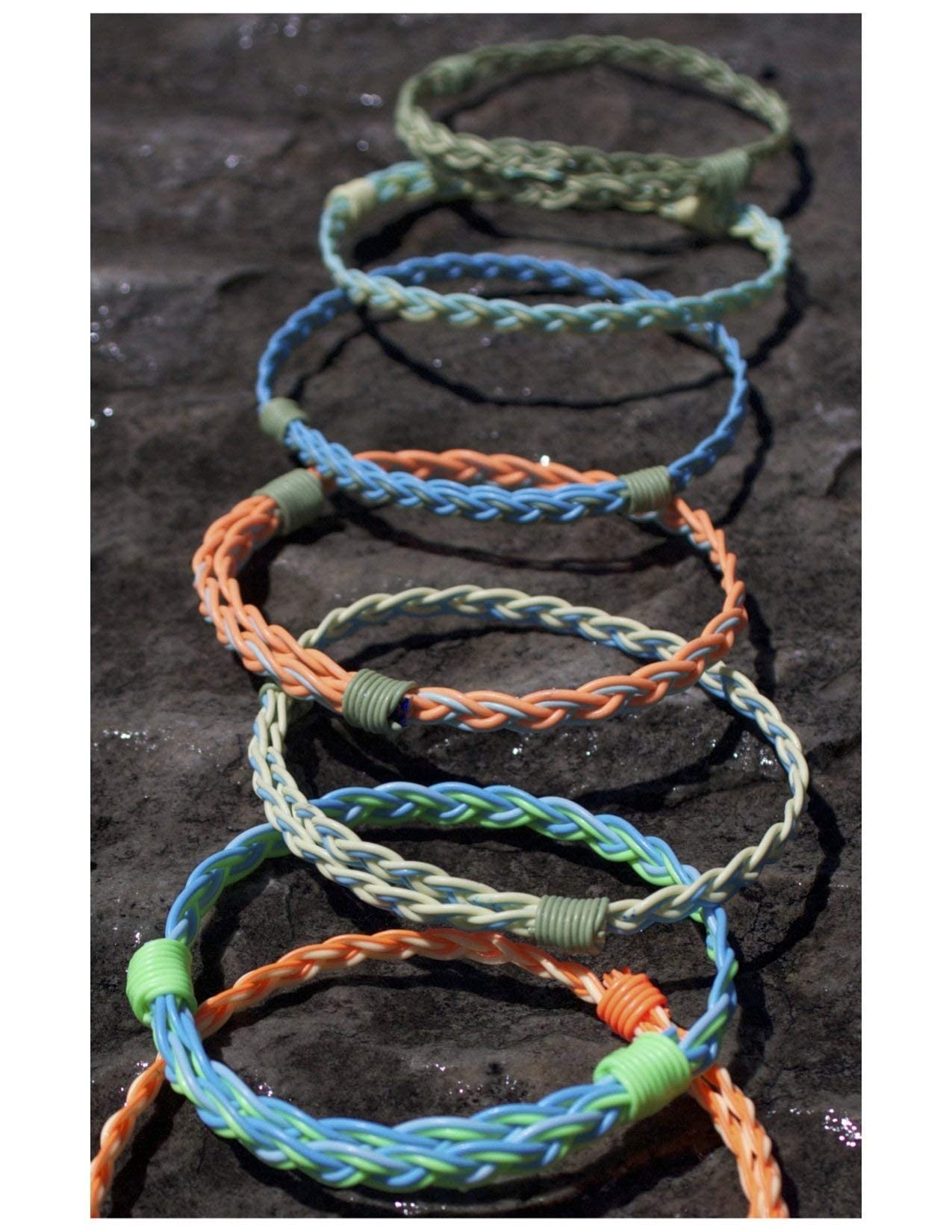 Flyvines Bracelet -Recycled fly line accessory