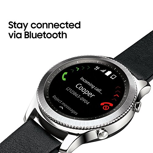 SAMSUNG Gear S3 Classic Smartwatch (Bluetooth), SM-R770NZSAXAR â€“ US Version with Warranty