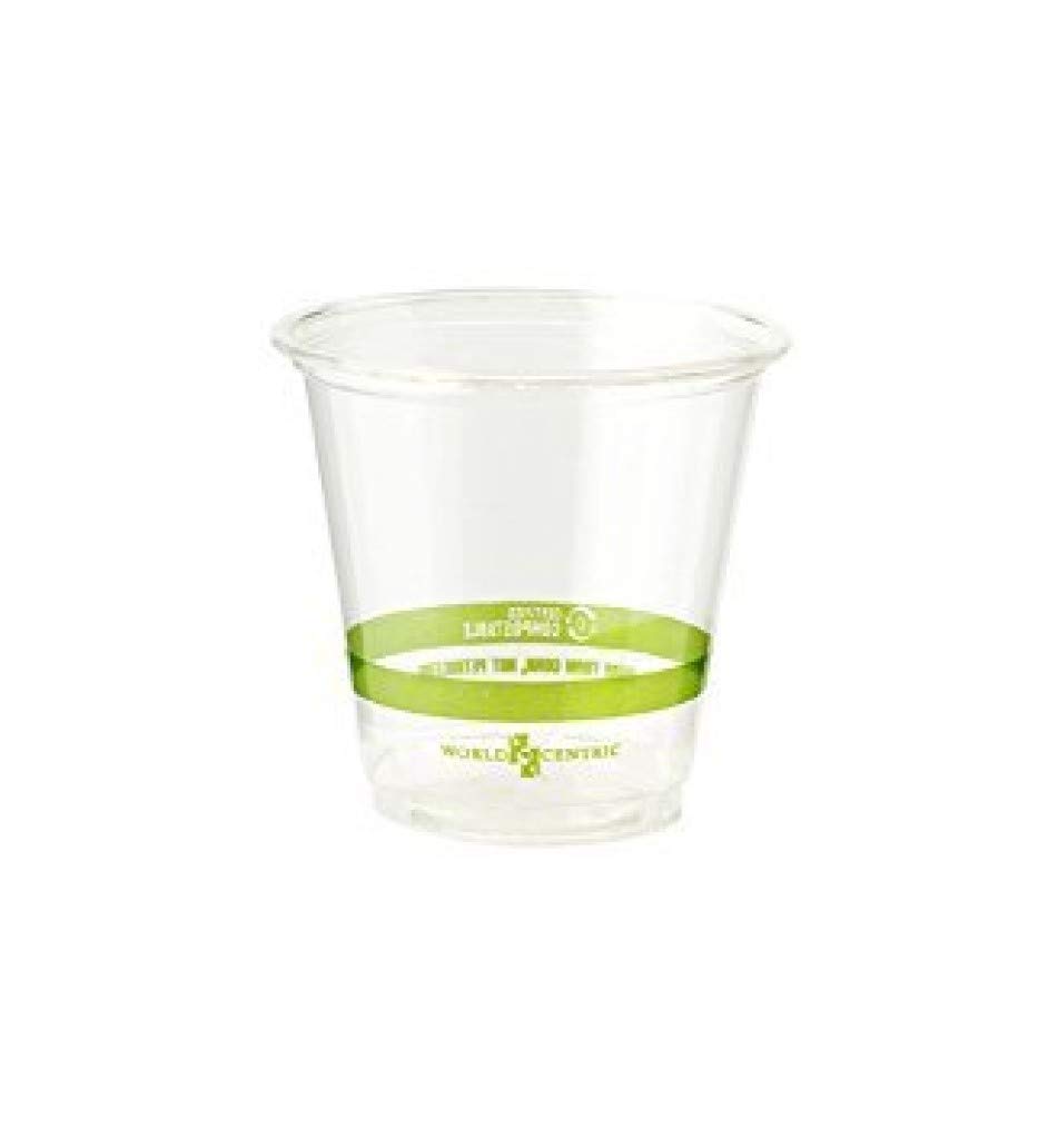 World Centric's Compostable 3 Ounce Corn PLA Cold Cup (Package of 500)