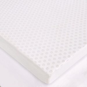 Sleep Philosophy Gel Infused Memory Foam Mattress Topper Luxurious All Season Enhanced Bed Support, Twin(3" Thick), Removable Cooling Cover