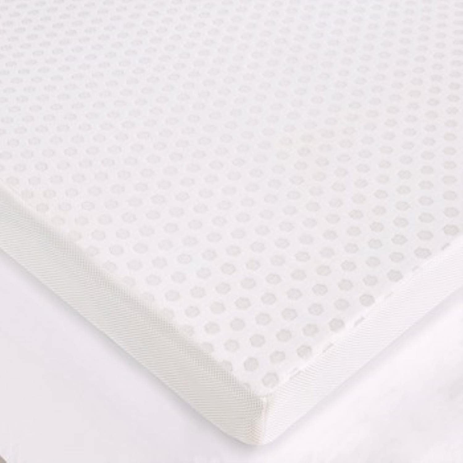 Sleep Philosophy Gel Infused Memory Foam Mattress Topper Luxurious All Season Enhanced Bed Support, Twin(3" Thick), Removable Cooling Cover