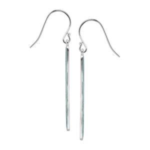 Silpada 'Turquoise Drop' Compressed Turquoise Drop Earrings in Sterling Silver