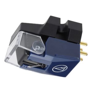 audio-technica vm520eb dual moving magnet elliptical bonded stereo turntable cartridge purple