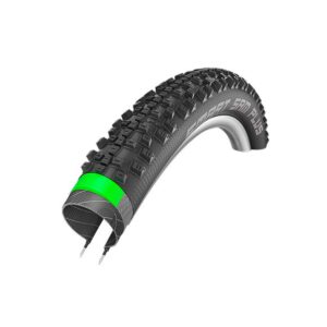 schwalbe smart sam plus hs 476 greenguard snakeskin performance bicycle tire - wire bead - 29 (black - 29 x 2.25)