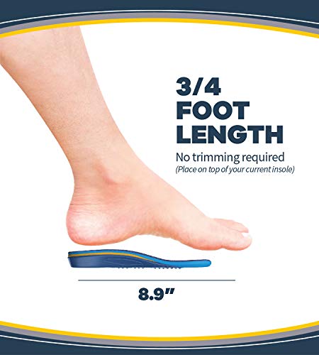 Dr. Scholl's Arthritis Pain Relief Orthotics // Clinically Proven Immediate Relief of Osteoarthritis Pain in Feet, Knees and HIPS, Blue