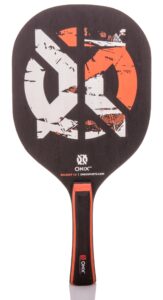 onix recruit 1.0 pickleball paddle, black, 3 pounds