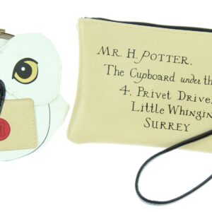 Harry Potter Hogwarts Alumni Jrs. Gift Set Makeup Case Zip Wallet & Coin Purse