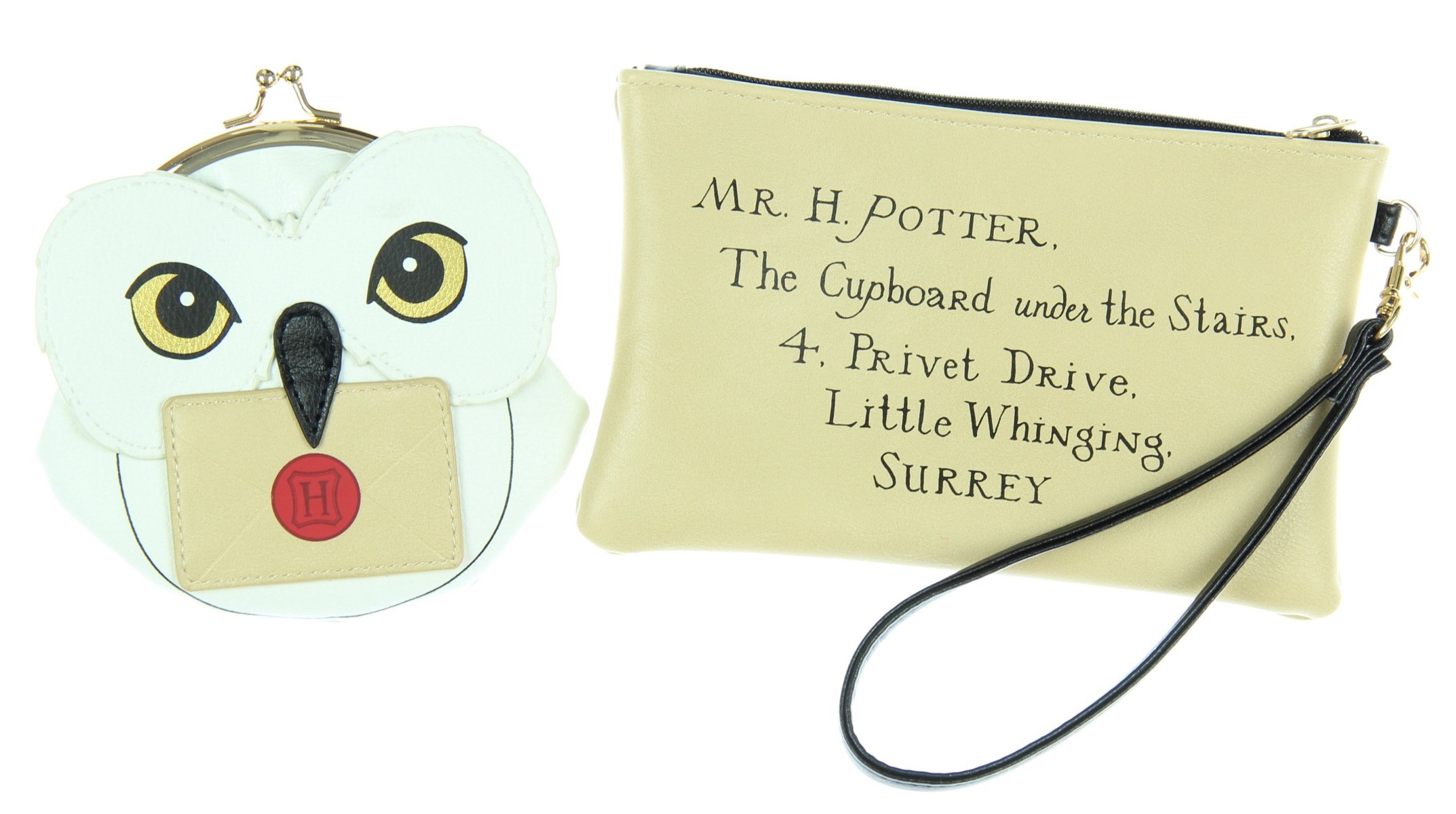 Harry Potter Hogwarts Alumni Jrs. Gift Set Makeup Case Zip Wallet & Coin Purse