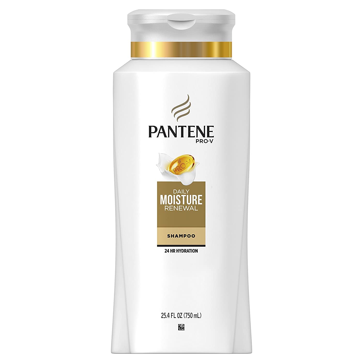 Pantene, Shampoo, Pro-V Daily Moisture Renewal for Dry Hair, 25.4 Fl Oz (Pack of 2), Twin Pack