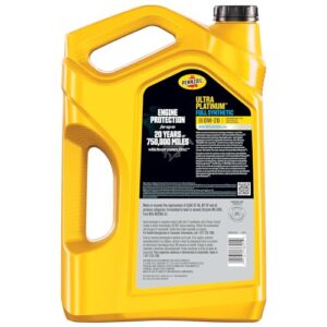 Pennzoil Ultra Platinum Full Synthetic 0W-20 Motor Oil (5-Quart, Case of 3)