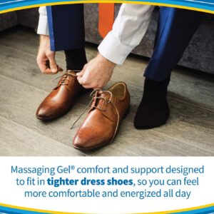 Dr. Scholl's ULTRA THIN Insoles // Massaging Gel Insoles 30% Thinner in the Toe for Comfort in Dress Shoes (for Women's 6-10, also available for Men's 8-13)