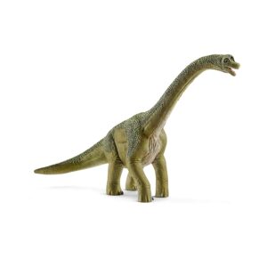 schleich dinosaurs — brachiosaurus, detailed and durable dinosaur toy, educational and fun brachiosaurus toy for boys and girls ages 4+, green