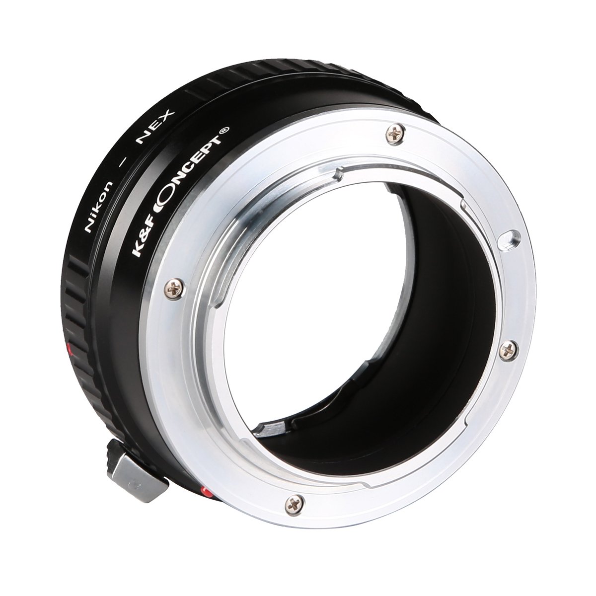 Copper Adapter K&F Concept Lens Mount Adapter Compatible with AI Lens to Sony NEX E-Mount Camera Body