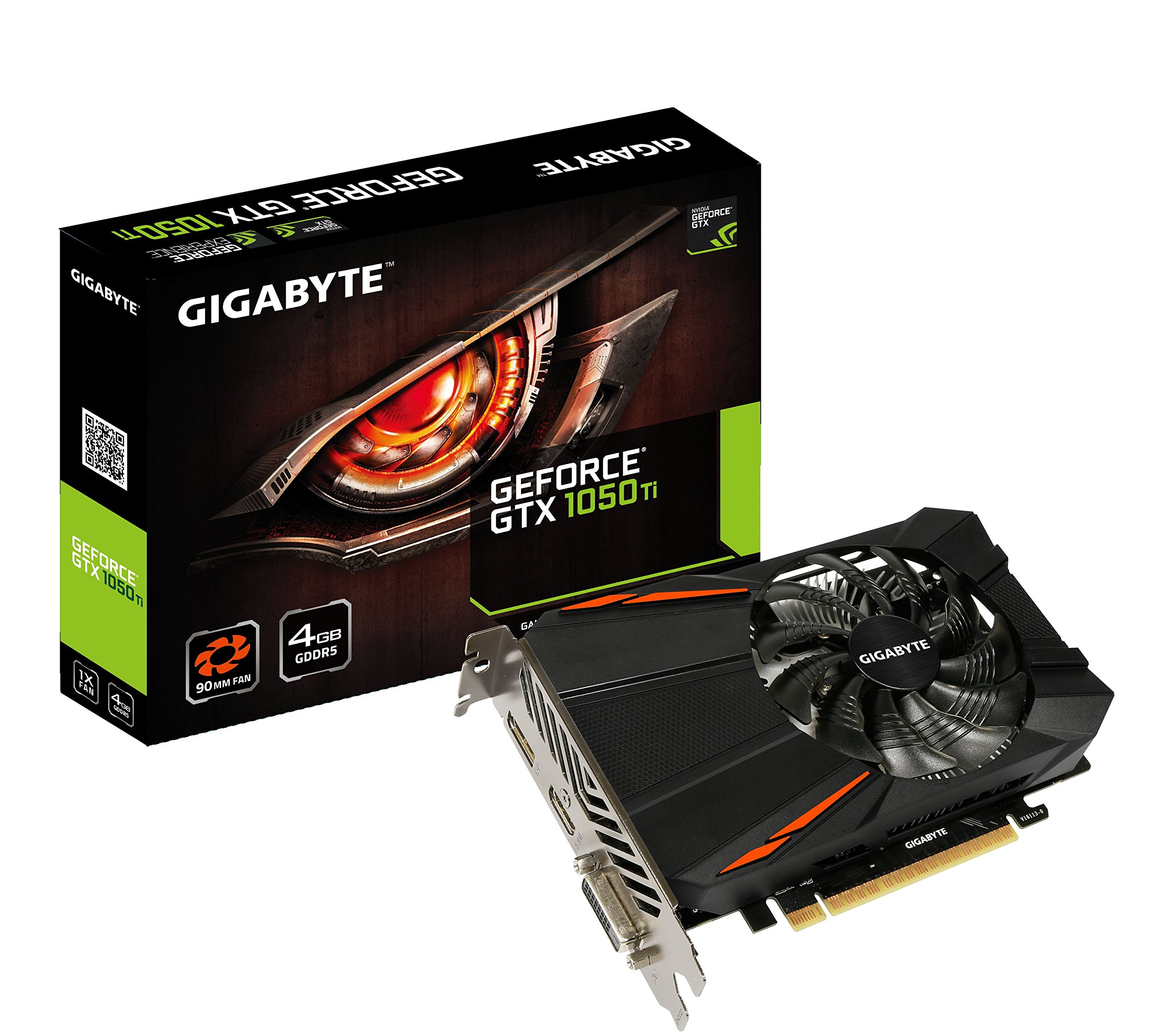 Gigabyte Geforce GTX 1050 Ti 4GB GV-N105TD5-4GD Graphic Cards