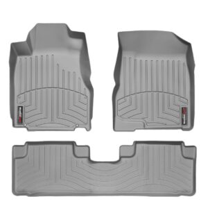 WeatherTech Custom Fit FloorLiners for Honda CR-V - 1st & 2nd Row (463161-460982), Grey