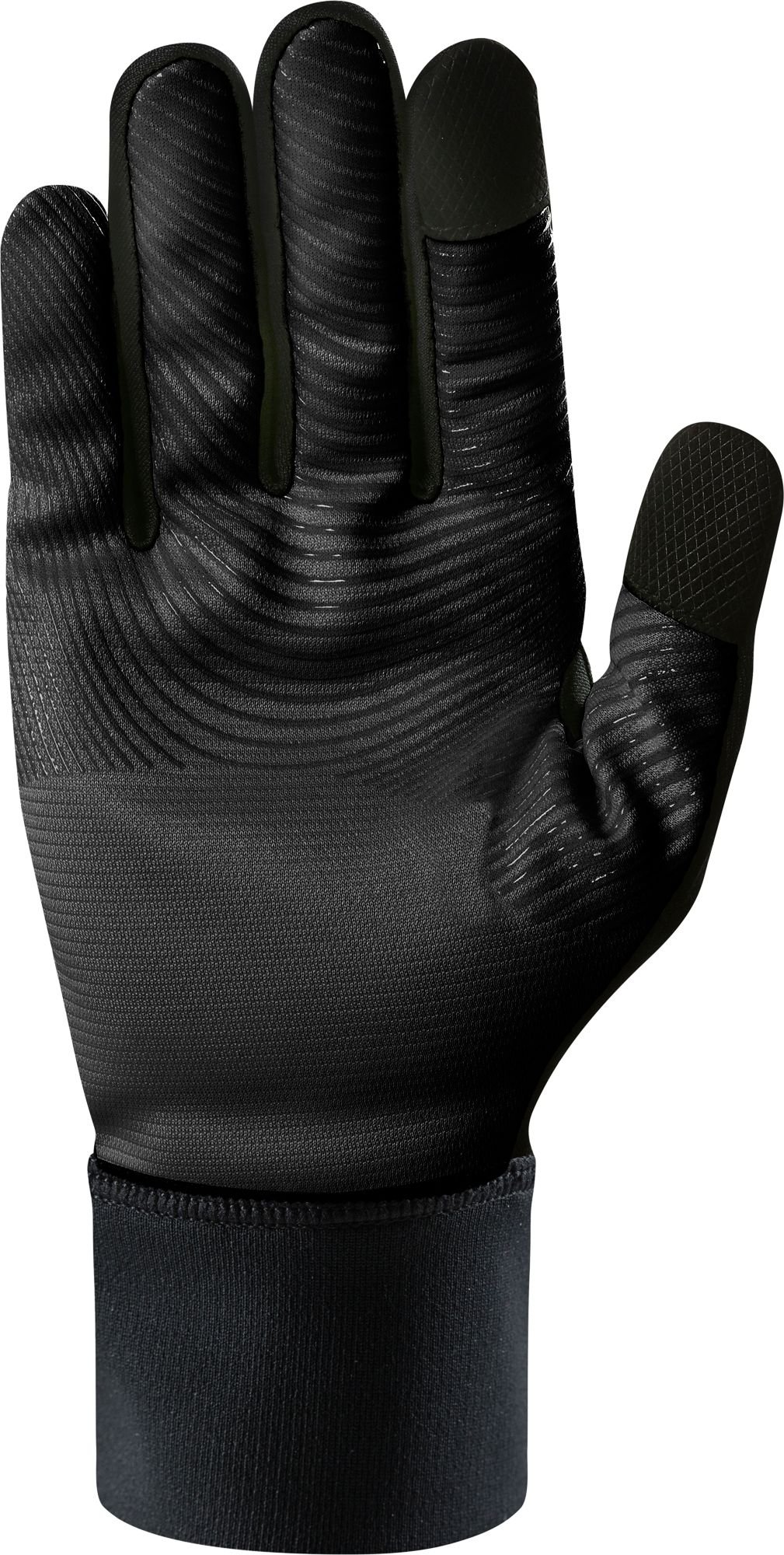 Nike Men's Therma-FIT Gloves (Black/Black, Large)