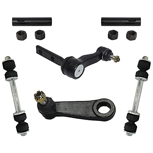 Detroit Axle - 4WD Front End 14pc Suspension Kit for Ford F-150 F-250 Expedition Navigator, 2 Upper Control Arms 2 Lower Ball Joints 2 Sway Bars 4 Tie Rods 2 Sleeves 1 Pitman 1 Idler Arm Replacement