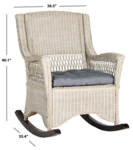 Safavieh Home Collection Aria Antique Grey Rocking Chair