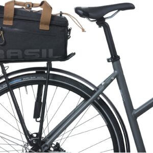 Basil, Miles Topcase, Rear top case, Black Slate, 7L (17668)