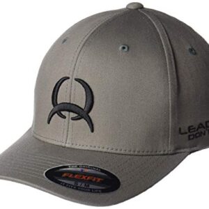 Cinch mens Flexfit With Emboidery Baseball Cap, Grey, Large-X-Large US