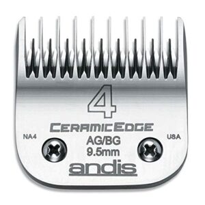 Andis Stainless Steel Pro Quality Grooming Ceramic Edge Clipper Blades Choose Size !(# 7FC Finish Blade = 3.2mm)