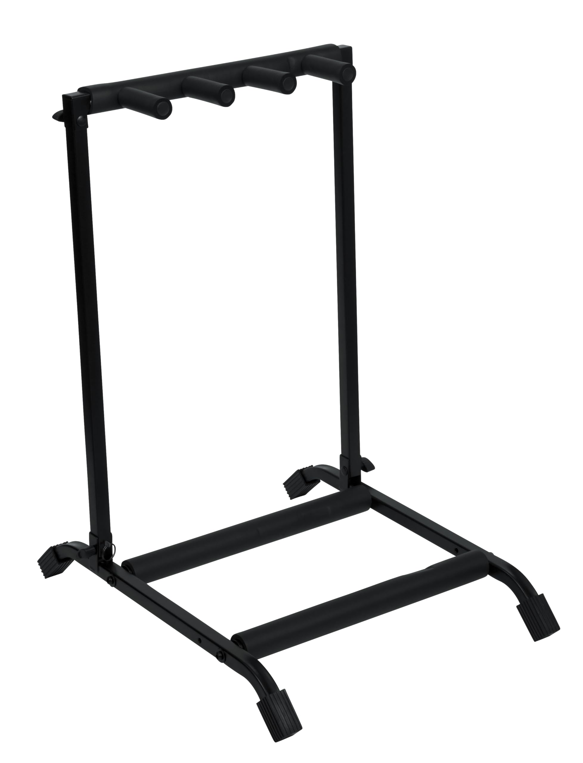 Rok-It Multi Guitar Stand Rack with Folding Design; Holds up to 3 Electric or Acoustic Guitars (RI-GTR-RACK3)