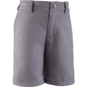 under armour boys' little golf medal play short, belt loops, elastic closure, lightweight & stretchy, graphite, 5