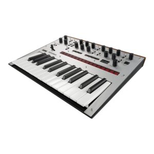 Korg Monologue Monophonic Analog Synthesizer with Presets-Silver (MONOLOGUESV)