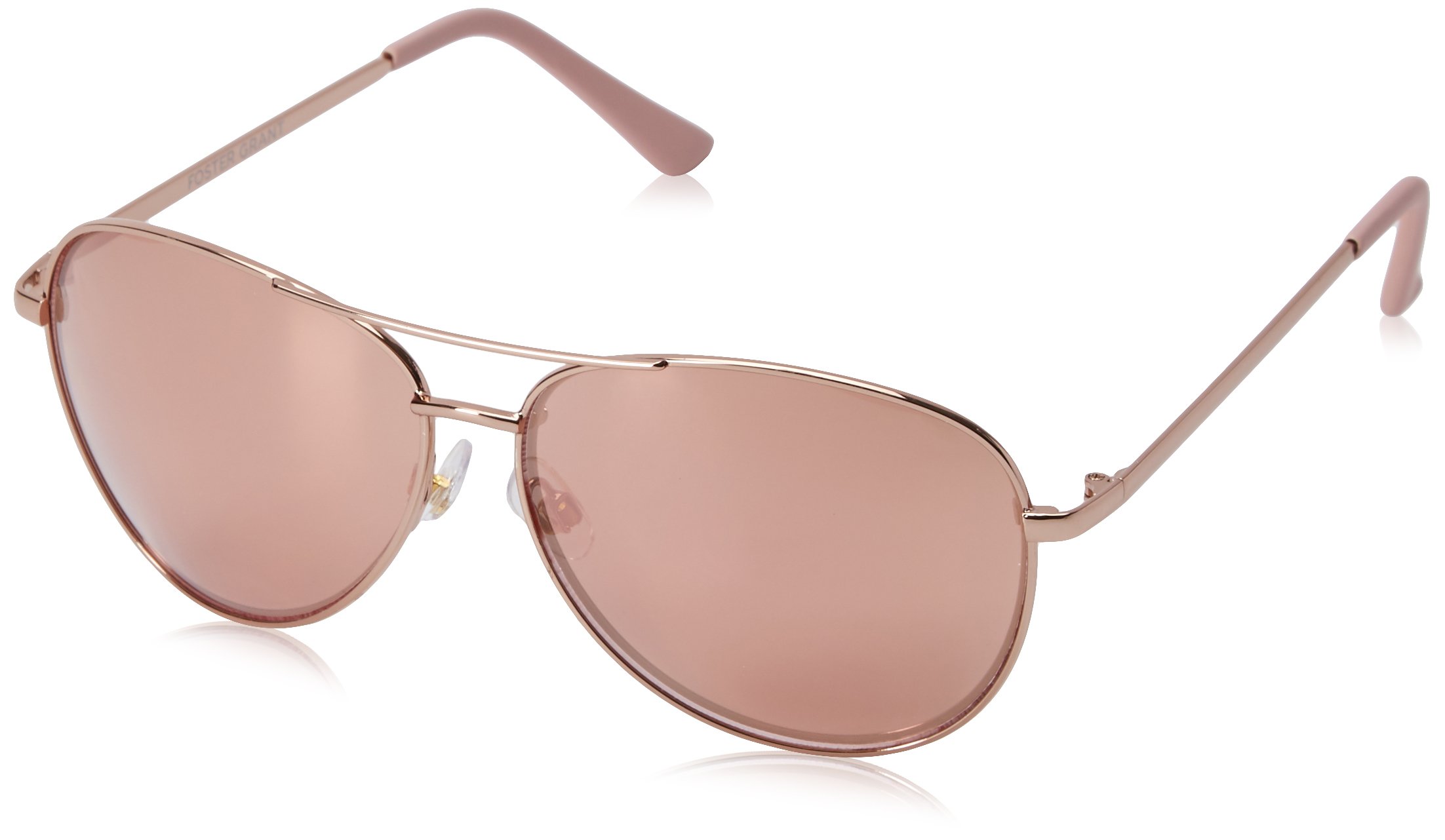 Foster Grant Hannah Polarized Sunglasses For Women, Rose/Rose Gold