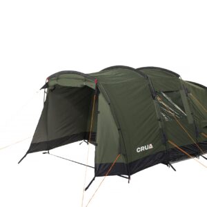 Crua Tri - 3 Person Insulated Tent, Waterproof and Windproof Tent with Warmth & Cooling Insulation Built-in for The 4 Seasons and Added Extendable Porch