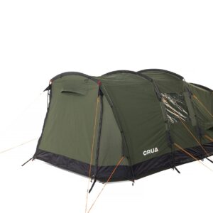 Crua Tri - 3 Person Insulated Tent, Waterproof and Windproof Tent with Warmth & Cooling Insulation Built-in for The 4 Seasons and Added Extendable Porch