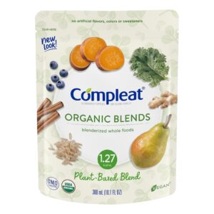 compleat organic blends plant based, 10.1 fl oz pouch, 24 count