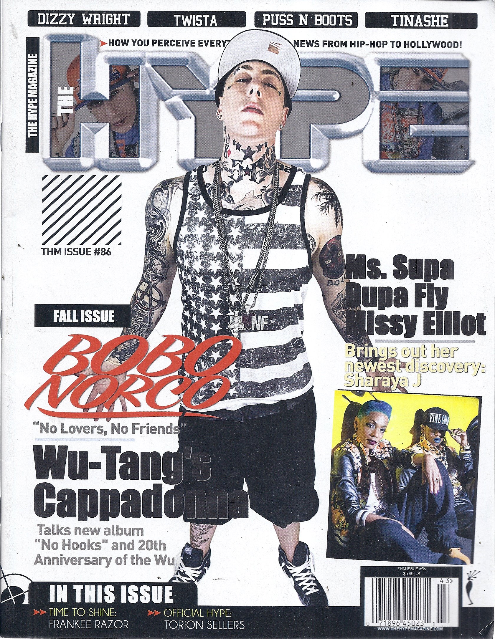 The Hype Magazine (Issue #86 - Fall Issue - Bobo Norco, Missy Elliot, Sharaja J)