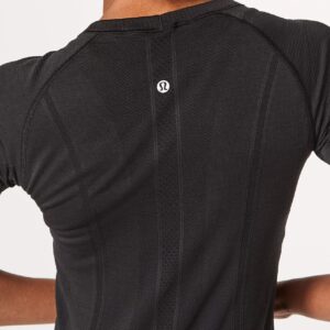 lululemon Swiftly Tech Short Sleeve Crew (Black, 8)