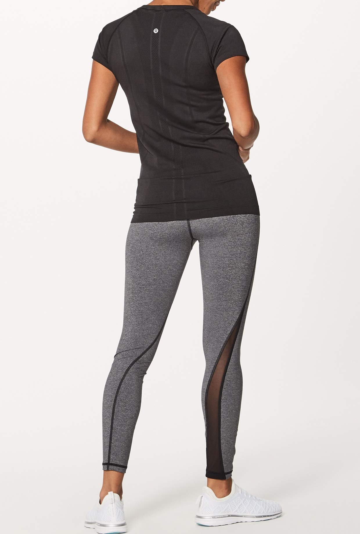 lululemon Swiftly Tech Short Sleeve Crew (Black, 8)