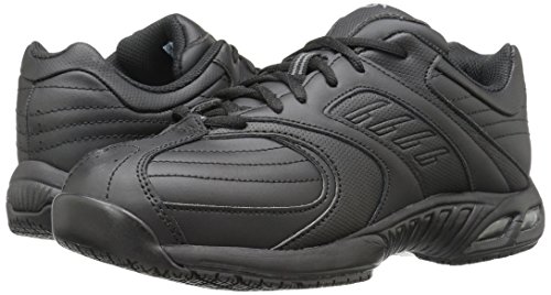 Dr. Scholl's Shoes Men's Cambridge II Work Slip Resistant Sneaker, Black, 13 W US