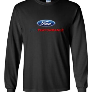 Ford Performance Long Sleeve T-Shirt Ford Mustang GT ST Racing Black X-Large