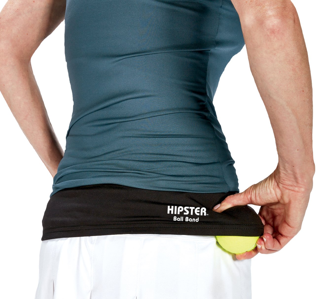 TOURNA Hipster Ball Band for Holding Tennis Balls and Pickleballs - Medium