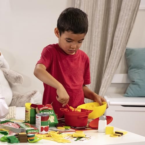 Melissa & Doug Prepare & Serve Pasta Play Food Set