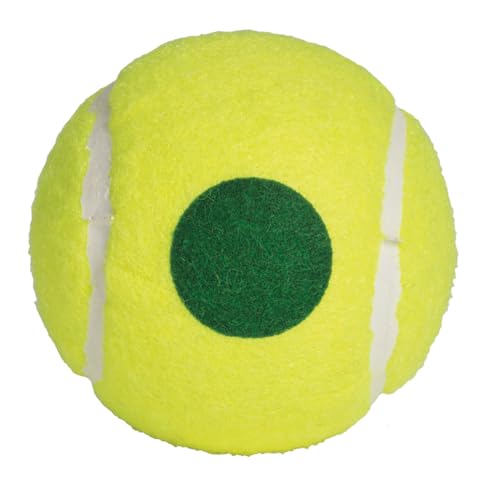 Tourna Green Dot Low Compression Tennis Balls, 12 pack