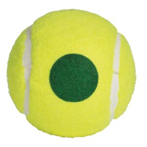 Tourna Green Dot Low Compression Tennis Balls, 12 pack