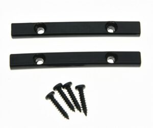 2pcs black 44.5mm guitar string retainer bar for fr guitar