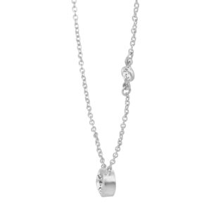 Silpada 'Marvel' Cubic Zirconia Necklace in Sterling Silver, 16" + 2"