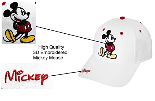 Disney Collections Etc Classic Embroidered Mickey Mouse Baseball Hat