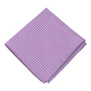 jacob alexander polka dot print polka dotted hanky - lavender