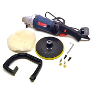 ab tools-silverline 180mm machine polisher 1200w electric variable speed rotary car buffer sil06