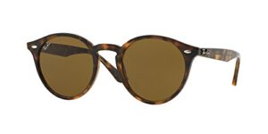 ray-ban rb2180 710/73 51m dark havana/dark brown sunglasses for men for women