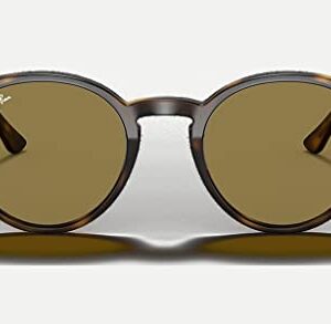 Ray-Ban RB2180 710/73 51M Dark Havana/Dark Brown Sunglasses for Men for Women