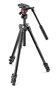 manfrotto mk290lta3-vus befree live fluid video head with 290 light aluminum tripod kit