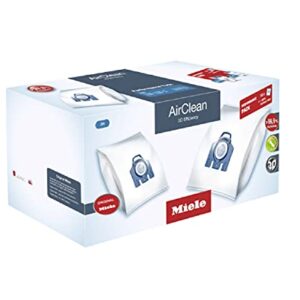 Miele XXL Performance Pack, 16 AirClean 3D GN Vacuum Cleaner Bags and 1 HEPA Filter, Traps and Secure Dust